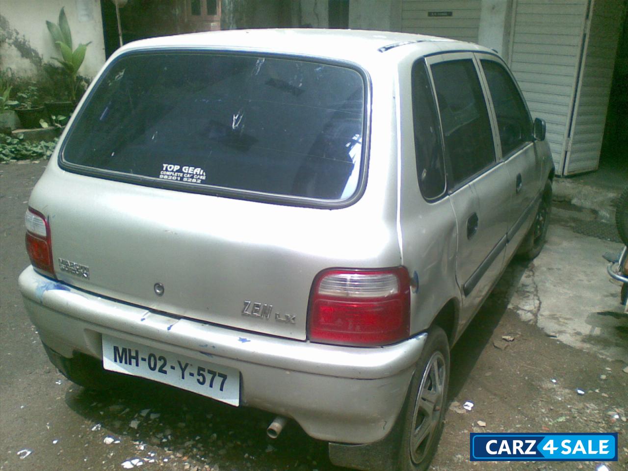 Golden Maruti Suzuki Zen