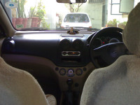 White Chevrolet Aveo