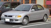 Silver Mitsubishi Lancer