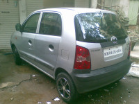 Silver Hyundai Santro