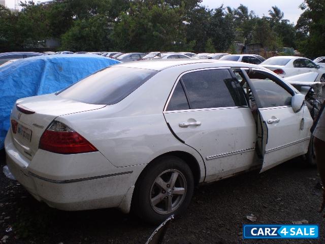 White Honda Accord