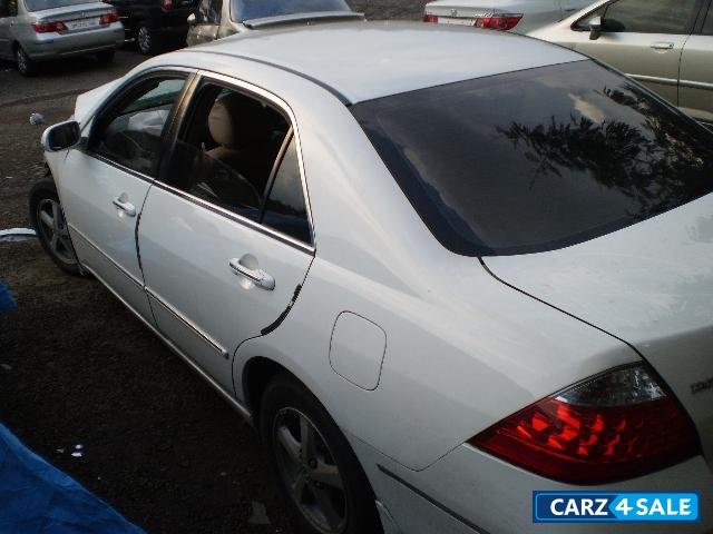 White Honda Accord