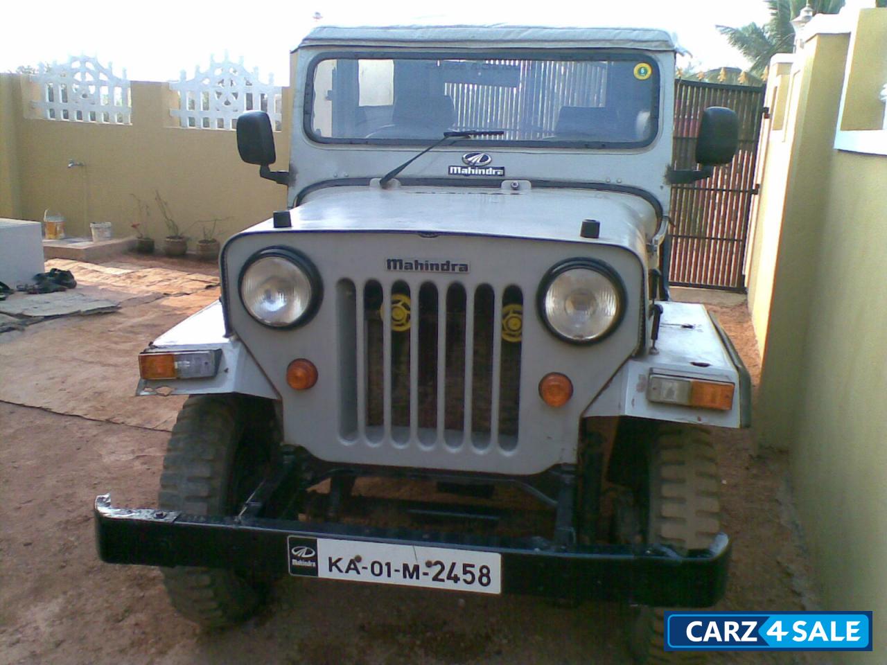 Original Grey Mahindra Jeep