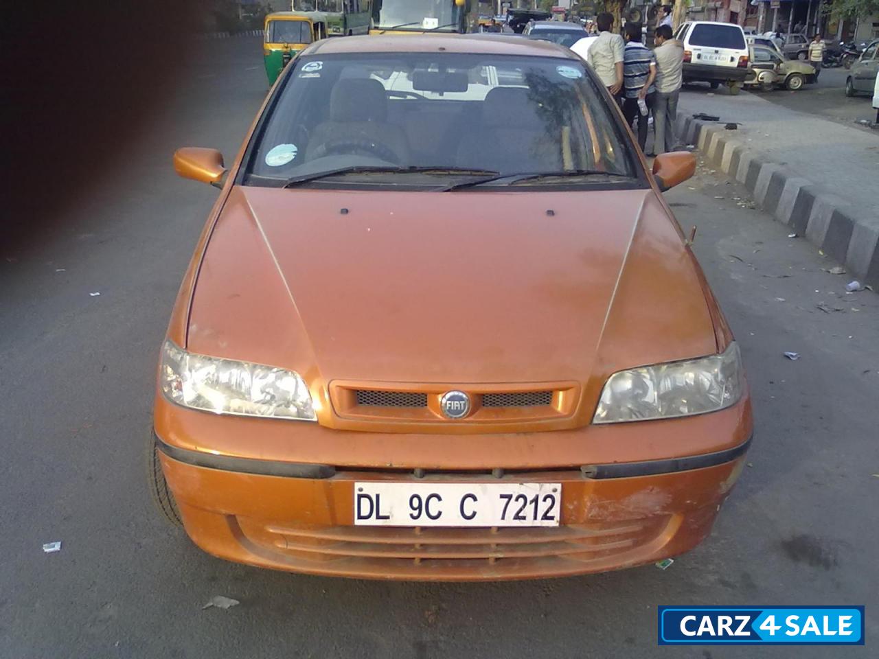 Orange Fiat Palio