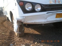 White eicher 10.75 bus 30 seater