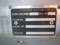 White eicher 10.75 bus 30 seater