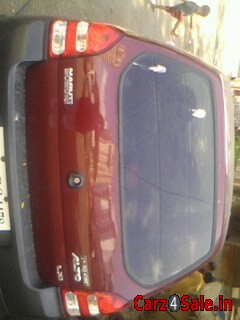 Maroon Maruti Suzuki Alto