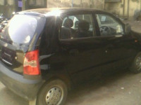 Black Hyundai Santro