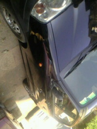 Black Hyundai Santro