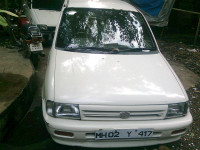 White Maruti Suzuki Zen