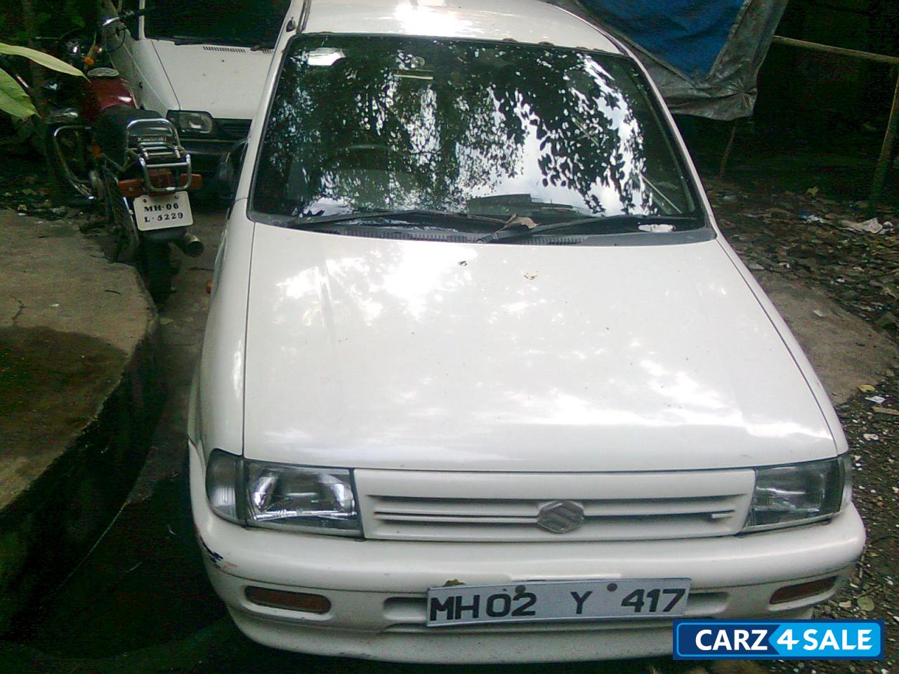 White Maruti Suzuki Zen