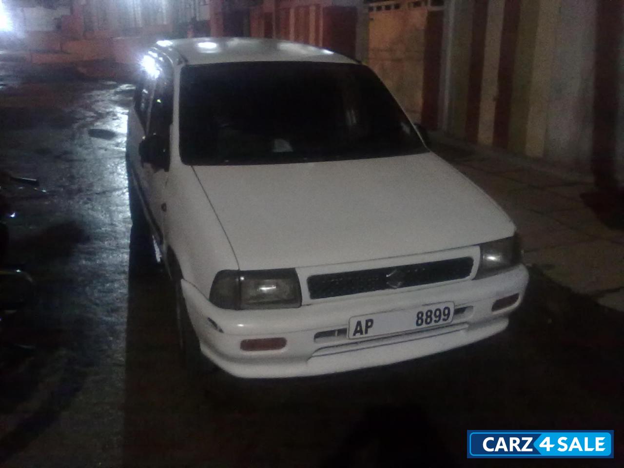 White Maruti Suzuki Zen