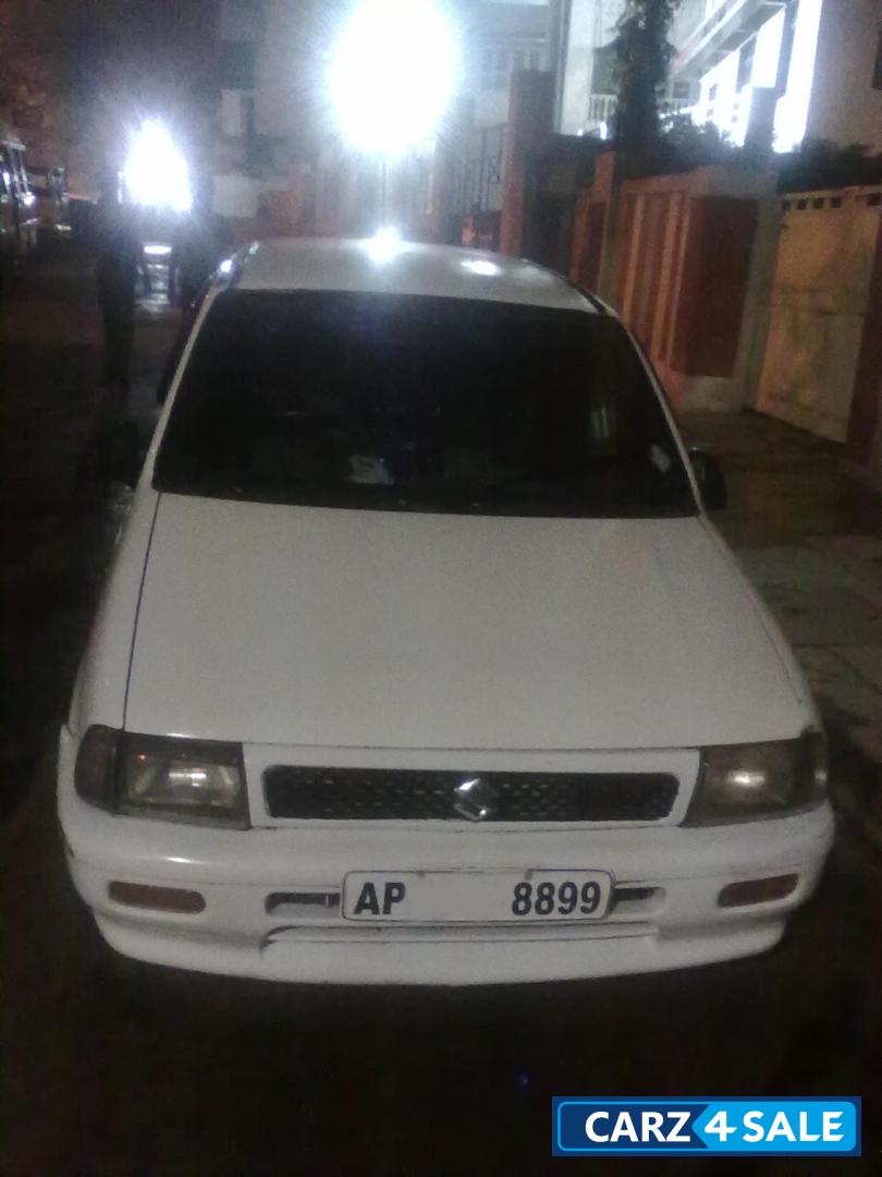 White Maruti Suzuki Zen