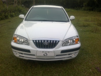 White Hyundai Elantra