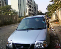Bluish Silver Hyundai Santro