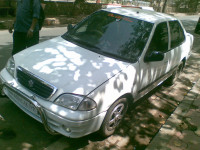 White Maruti Suzuki Esteem