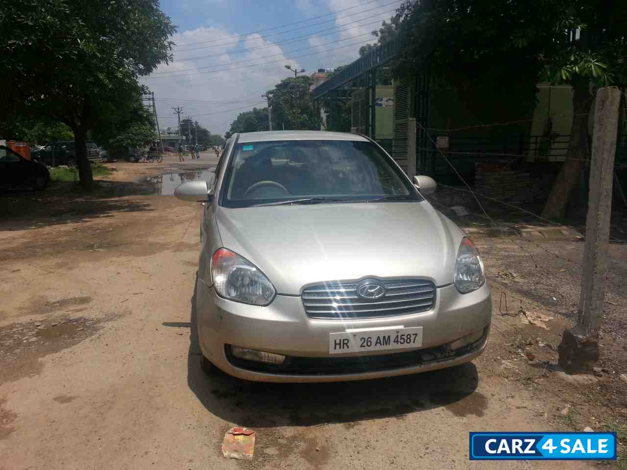 Used 2007 model Hyundai Verna for sale in Gurgaon. ID 3855. Golden