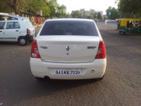 White Mahindra Renault Logan