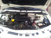 White Mahindra Renault Logan