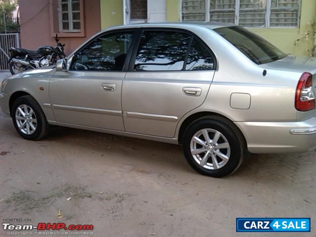 Silver Hyundai Accent