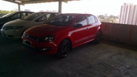Red Volkswagen Polo