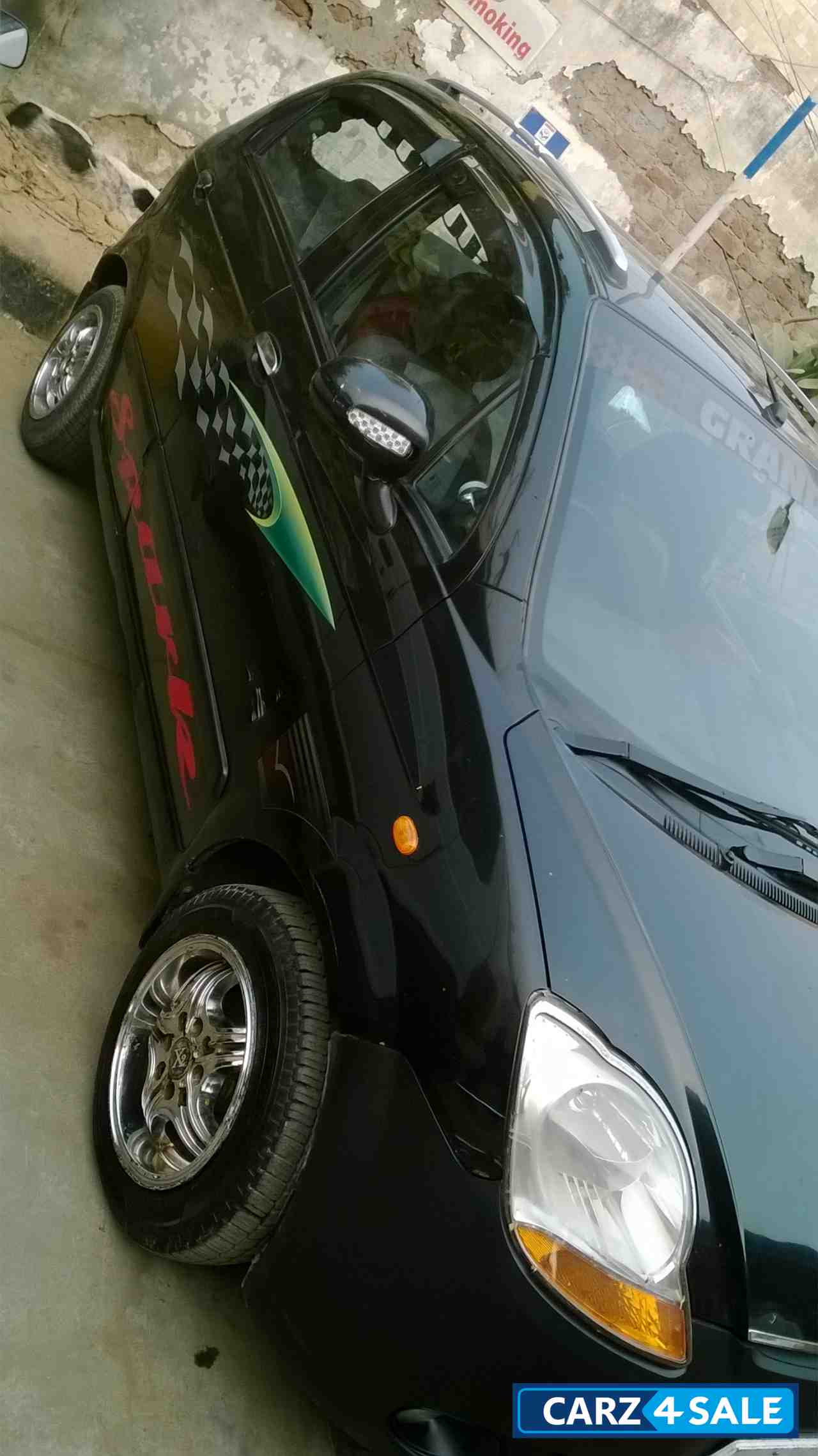 Black Chevrolet Spark