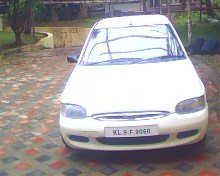 White Ford Ikon