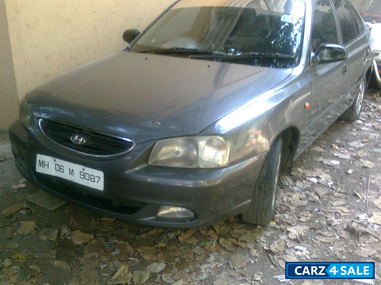 Grey Hyundai Accent