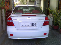 White Chevrolet Aveo