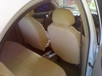 White Chevrolet Aveo