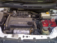 White Chevrolet Aveo