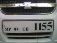 White Chevrolet Aveo