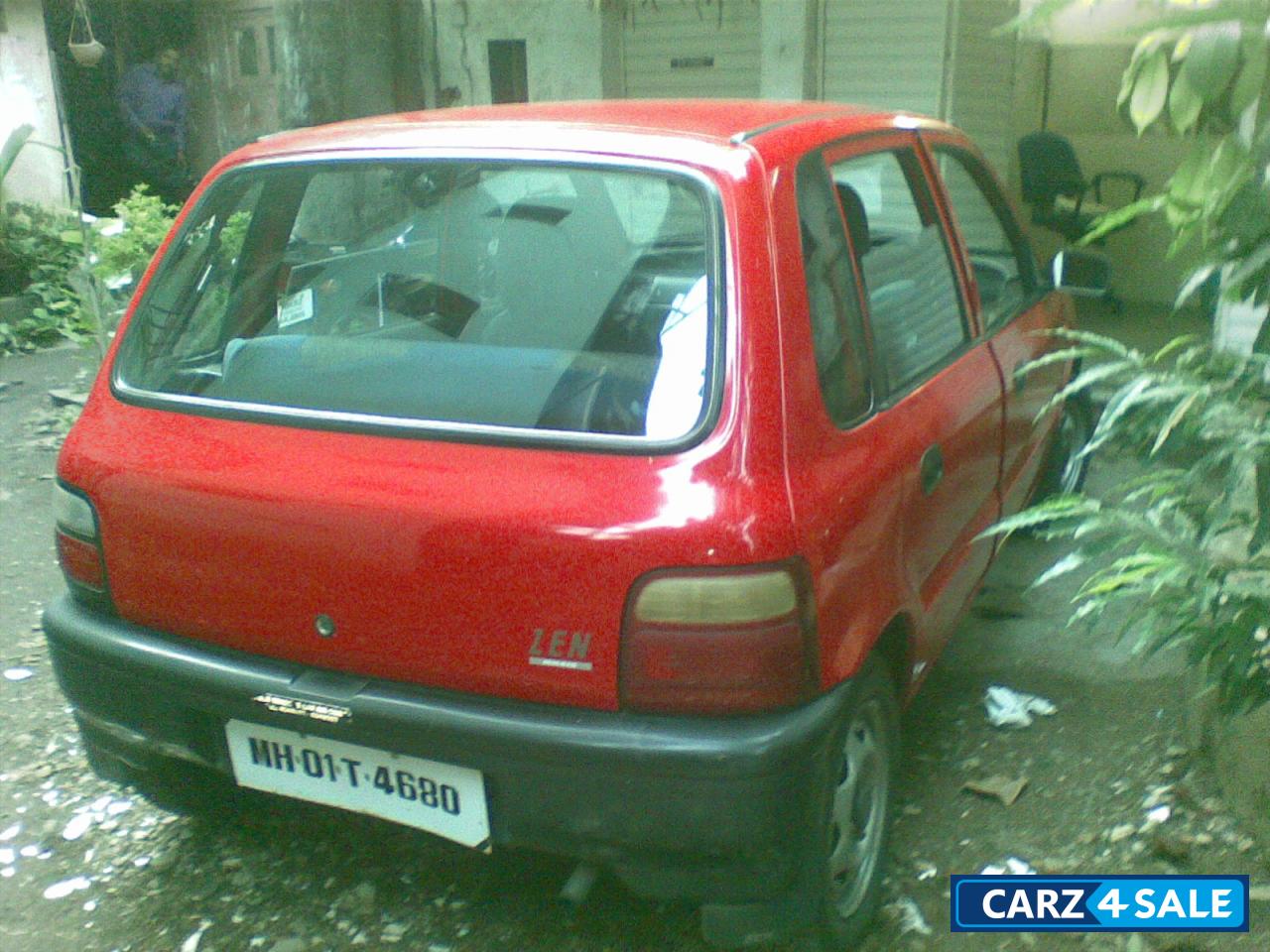 Red Maruti Suzuki Zen