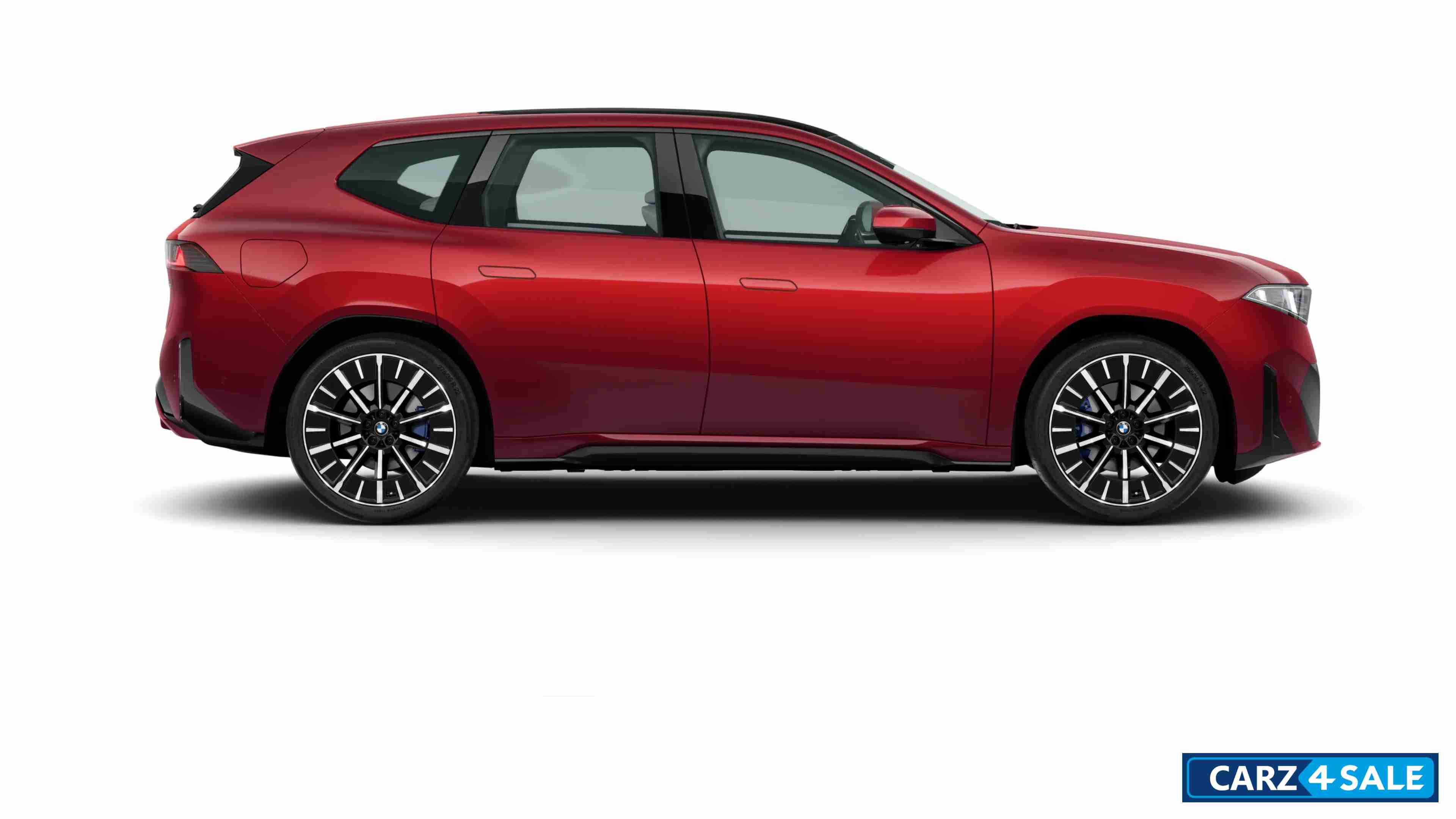 BMW iX3 Fire red metallic