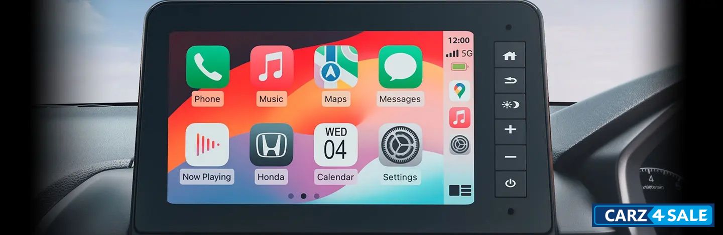 Honda Amaze 2024 Wireless Connectivity - Apple CarPlay & Android Auto