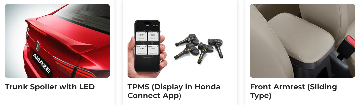 Honda Amaze Elite Edition Petrol MT