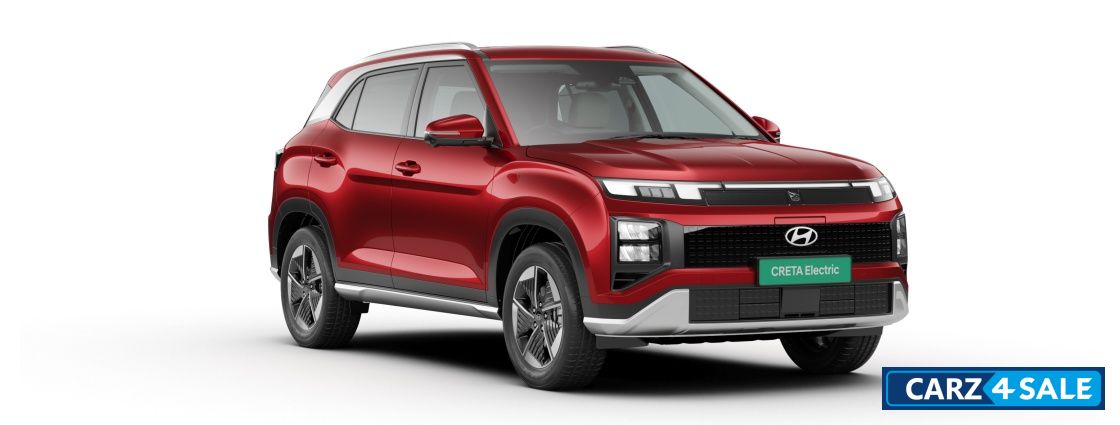 Hyundai Creta Electric Fiery Red