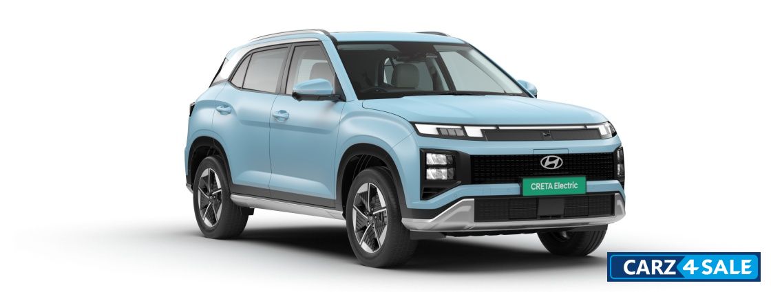 Hyundai Creta Electric Ocean Blue Matte