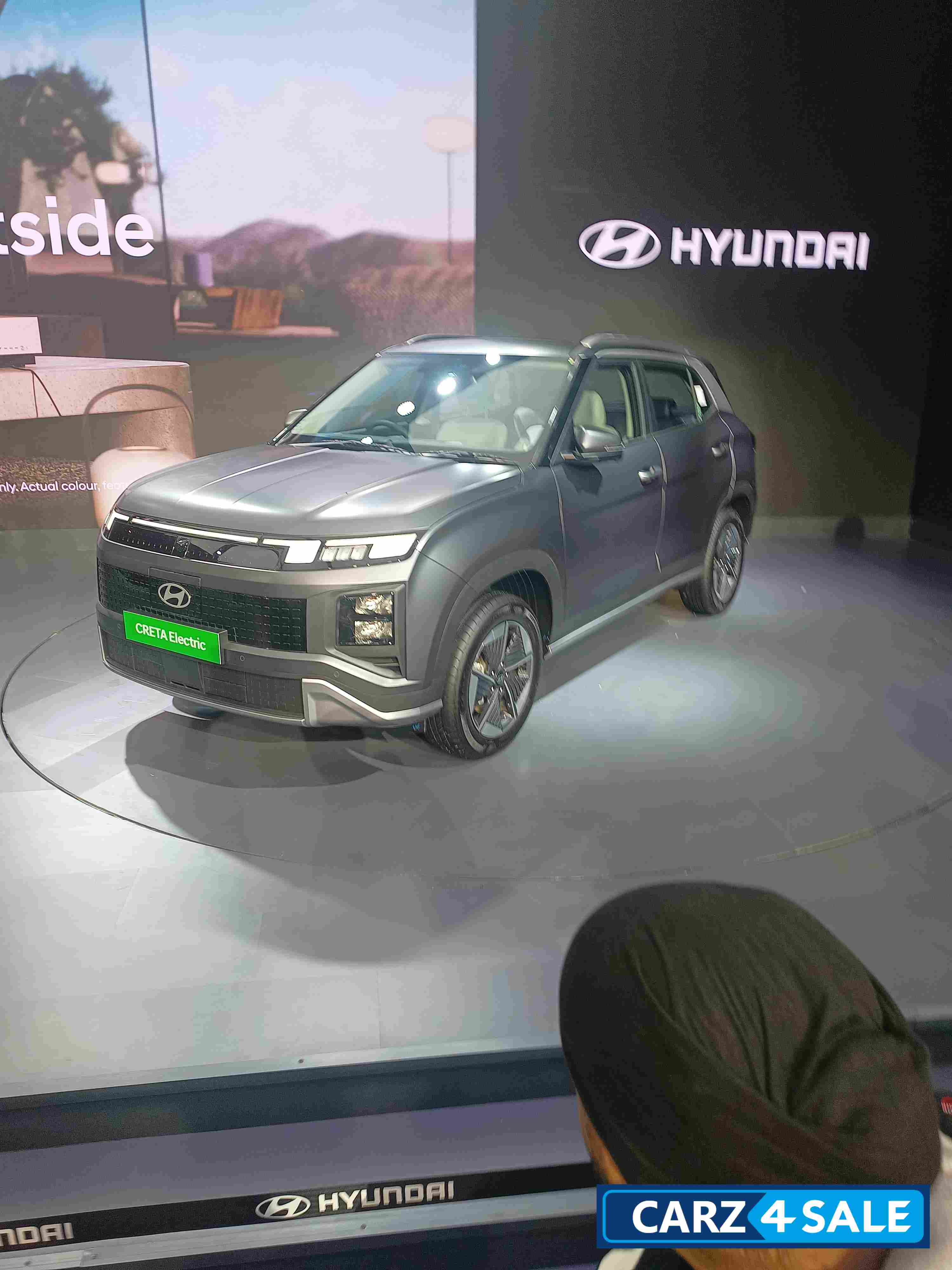 Hyundai Creta Electric Picture from the Bharat Mobility Global Expo 2025 (Auto Expo 2025)