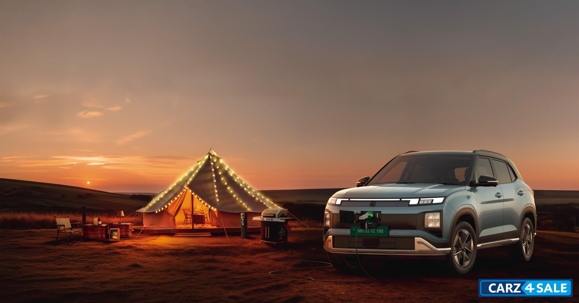 Hyundai Creta Electric V2L Outside