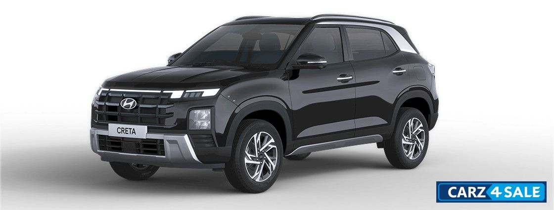 Hyundai Creta Facelift 2024 Abyss Black