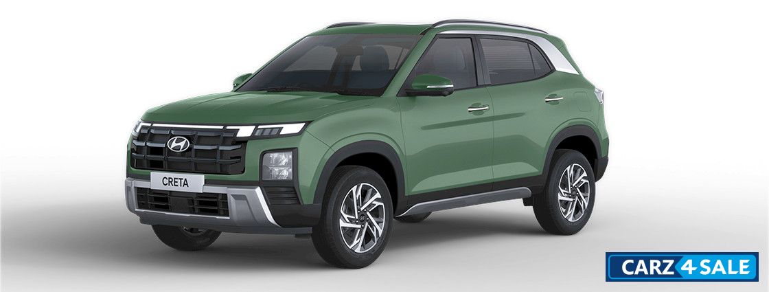 Hyundai Creta Facelift 2024 Ranger Khaki