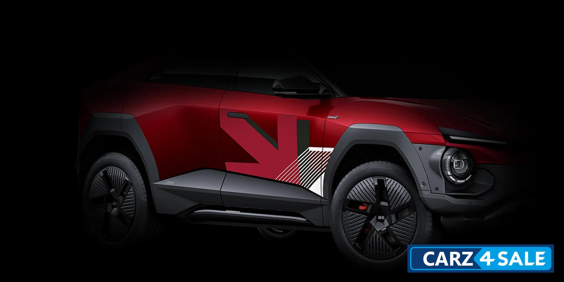 Mahindra BE 6 Formula E Edition Formula E inspired decals