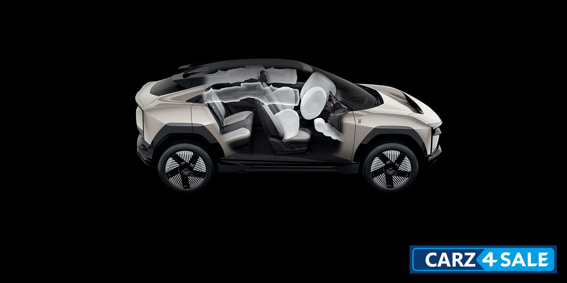 Mahindra BE 6 7 airbags(front, side, curtain & driver knee)