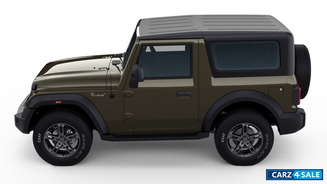 Mahindra Thar LX Convertible Top 4 Seater Diesel AT Side View