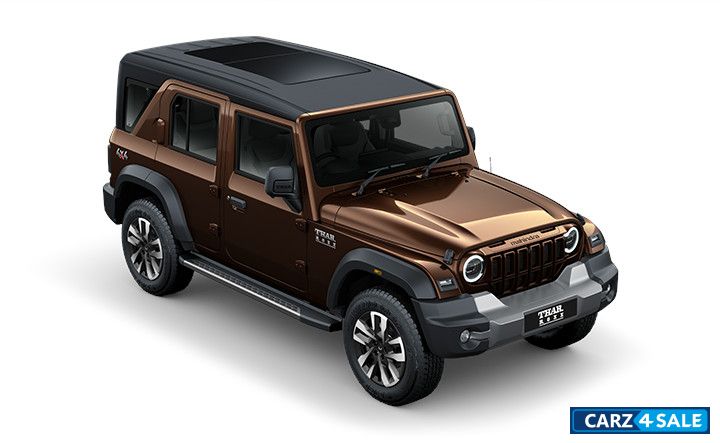 Mahindra Thar Roxx Burnt Sienna