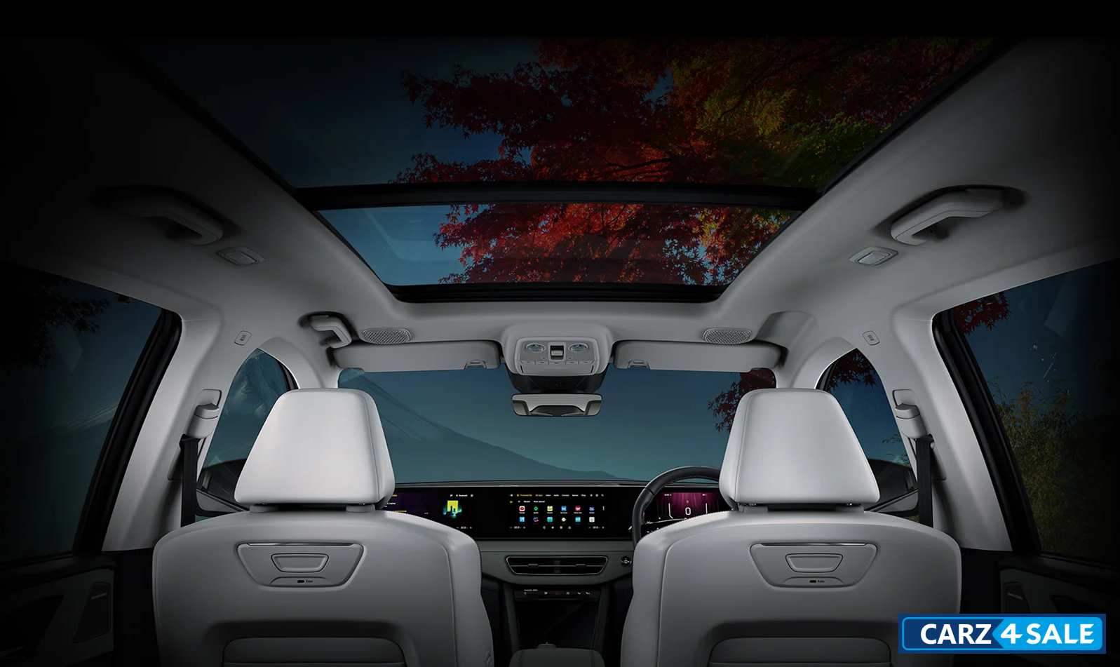 Mahindra XEV 9S Infinity roof - Openable Panoramic Sunroof