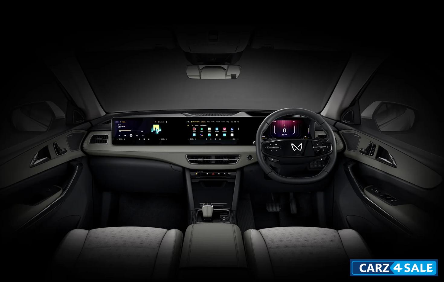 Mahindra XEV 9S Three 12.3 high-definition displays