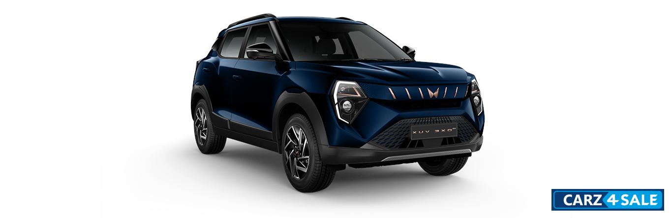 Mahindra XUV 3XO EV Nebula Blue