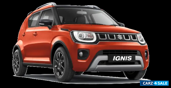 Maruti Suzuki Ignis Lucent Orange with Black Roof